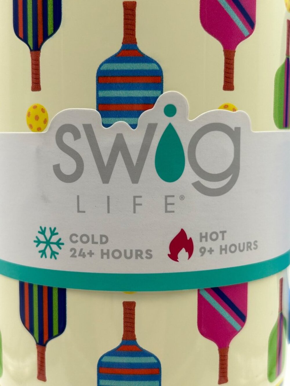 NWT Swig Pickleball Paddle Insulated Stainless Steel Mega Mug Cup Tumbler 40 oz - Picture 8 of 12